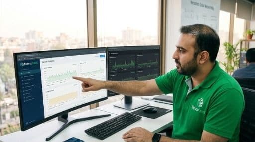 VPS Hosting infrastructure at NexzaHost