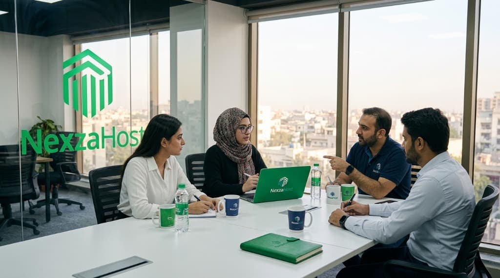 NexzaHost Team Meeting